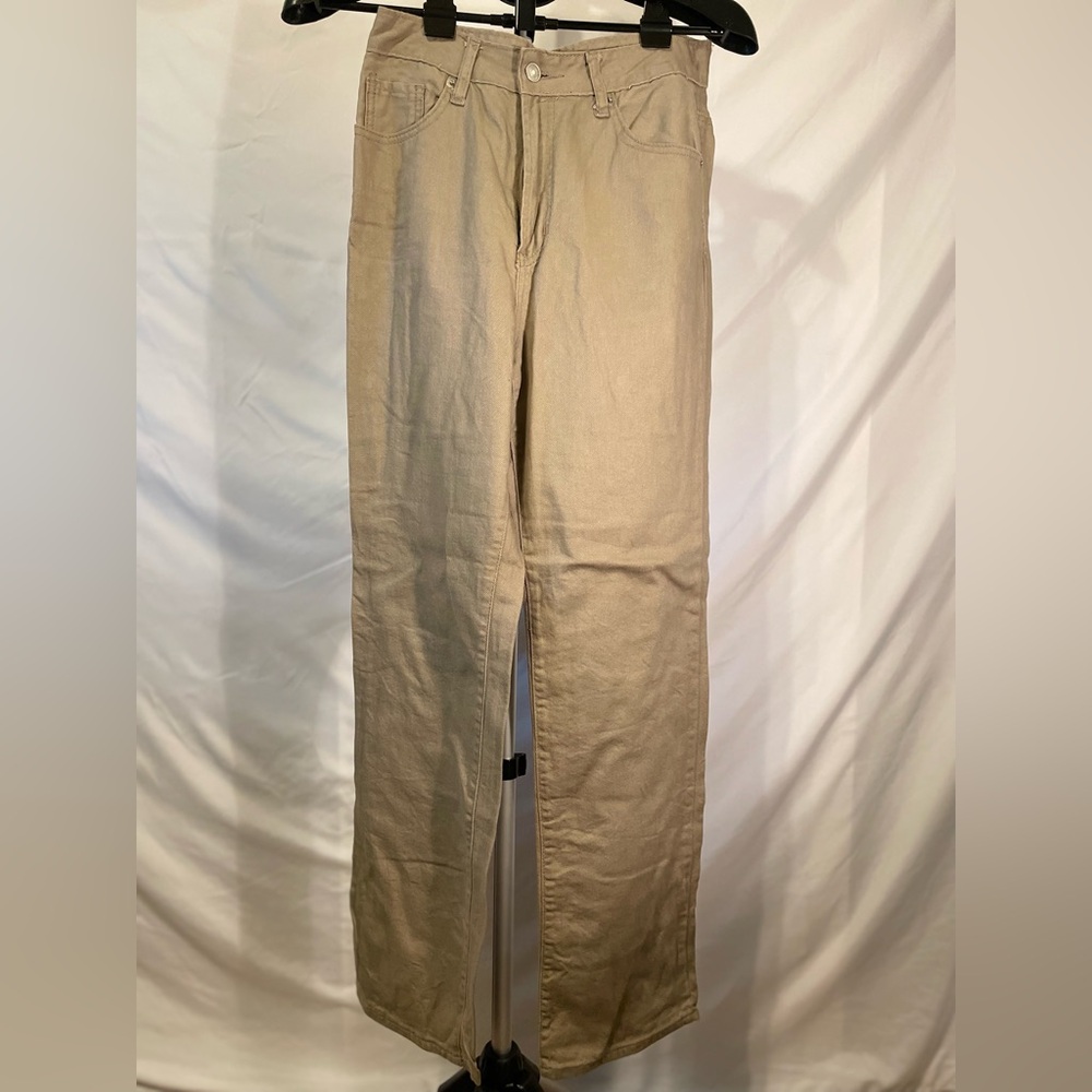 S.O.N.G khaki jeans